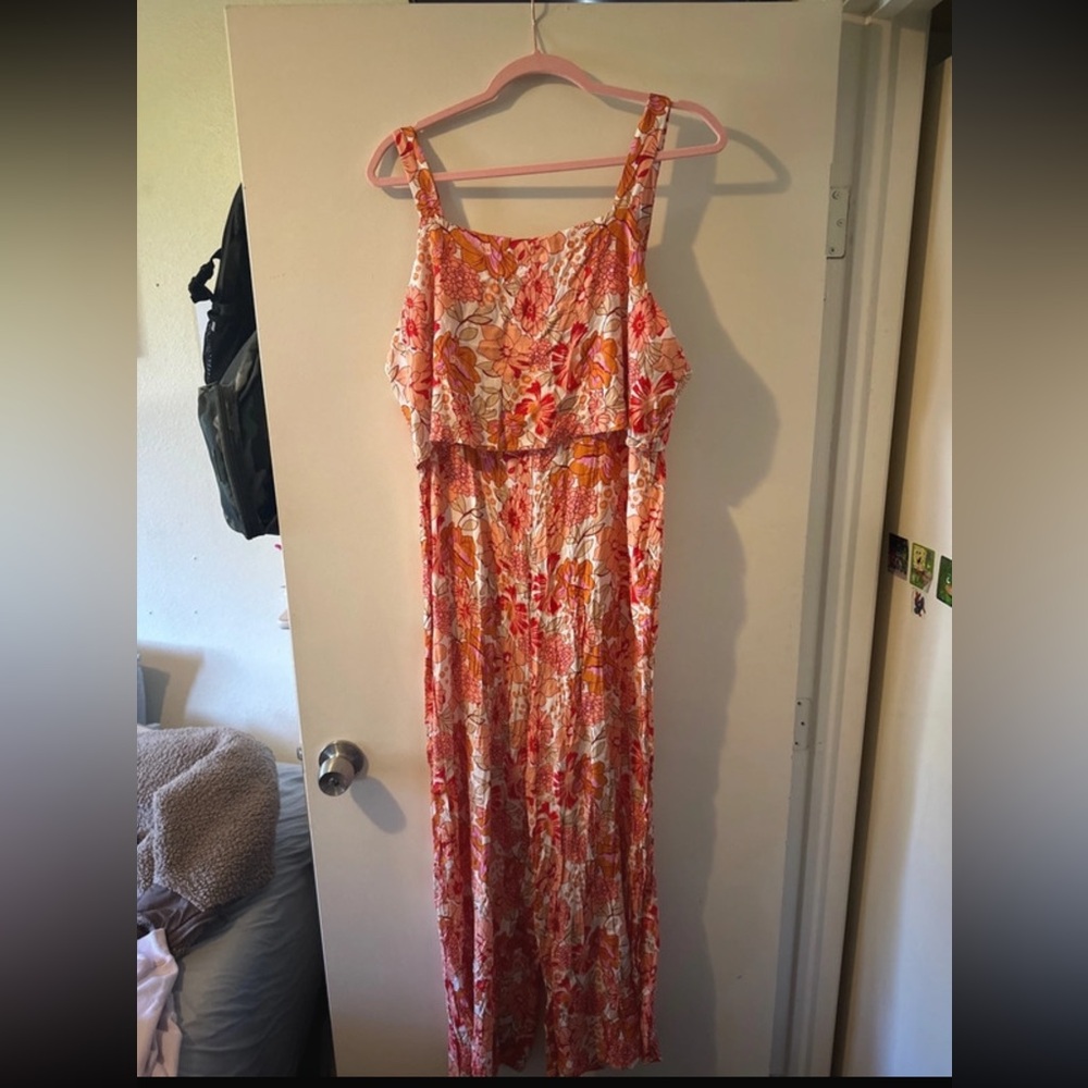 Floral jumpsuit